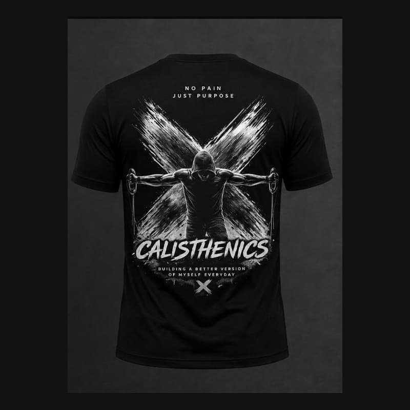 T-Shirt — Black — view 2