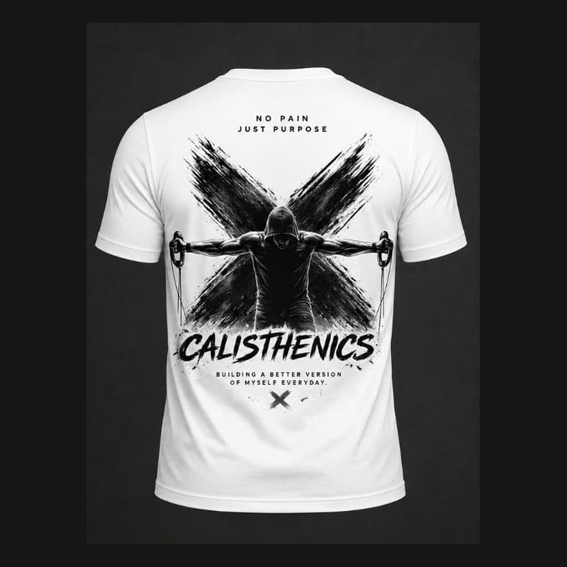 T-Shirt — White — view 2